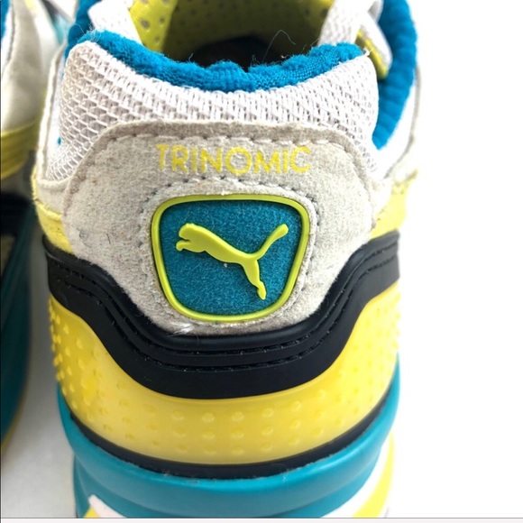 Puma Trinomic White trainers Sneakers 11 - Picture 7 of 8